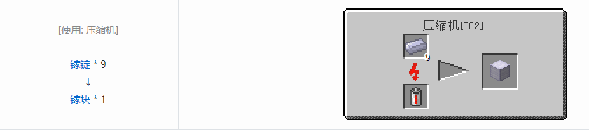 我的世界格雷科技5块合成表大全