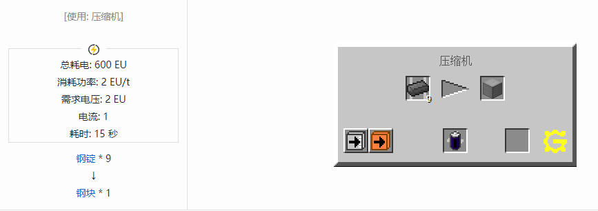 我的世界格雷科技5块合成表大全