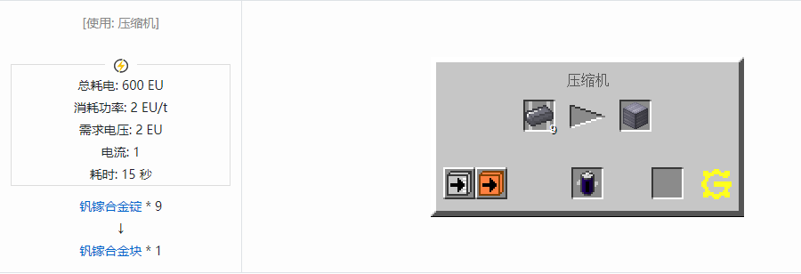 我的世界格雷科技5块合成表大全