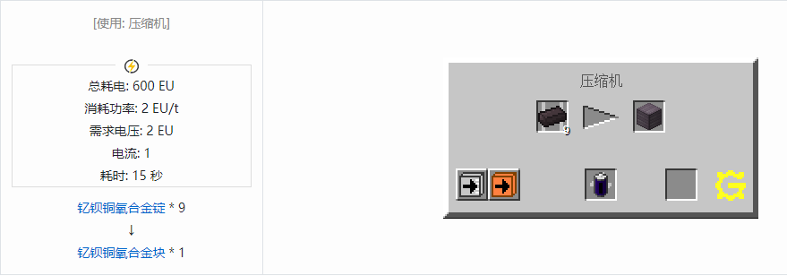 我的世界格雷科技5块合成表大全