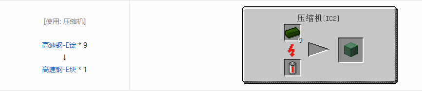 我的世界格雷科技5块合成表大全