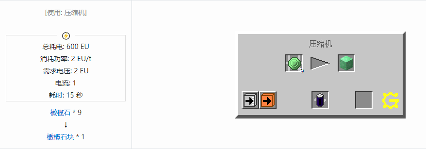 我的世界格雷科技5块合成表大全