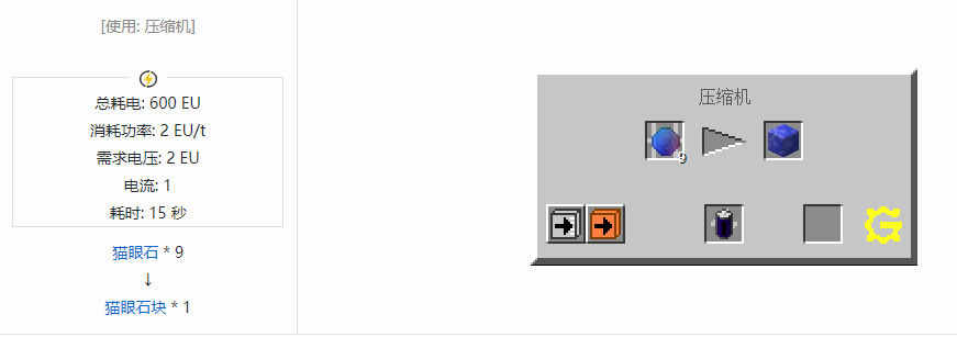 我的世界格雷科技5块合成表大全