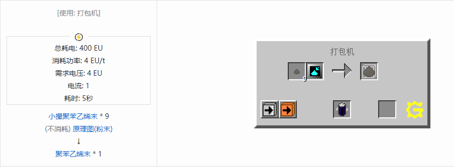 我的世界格雷科技5粉合成表大全