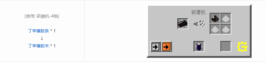 我的世界格雷科技5粉合成表大全