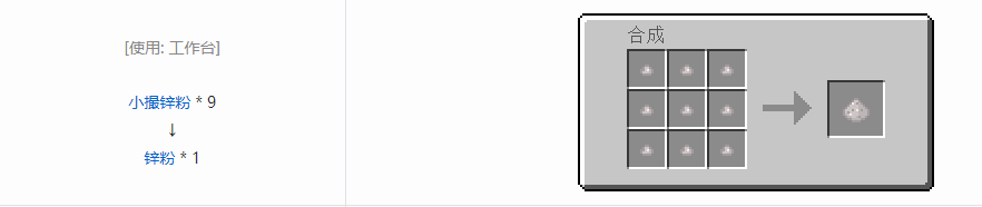 我的世界格雷科技5粉合成表大全