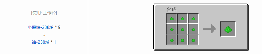 我的世界格雷科技5粉合成表大全