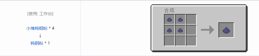 我的世界格雷科技5粉合成表大全