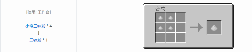 我的世界格雷科技5粉合成表大全