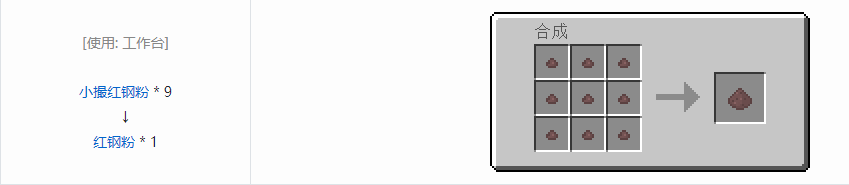 我的世界格雷科技5粉合成表大全