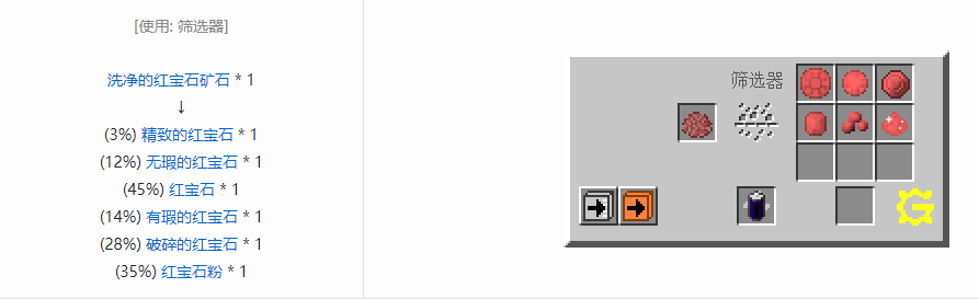 我的世界格雷科技5粉合成表大全