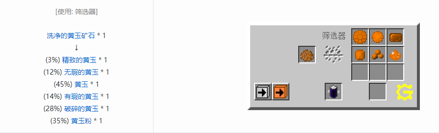 我的世界格雷科技5粉合成表大全