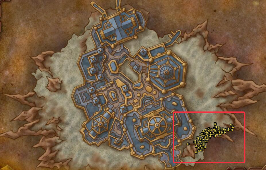 魔兽世界杂烩位置坐标