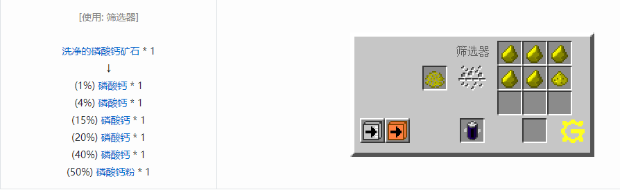 我的世界格雷科技5粉合成表大全