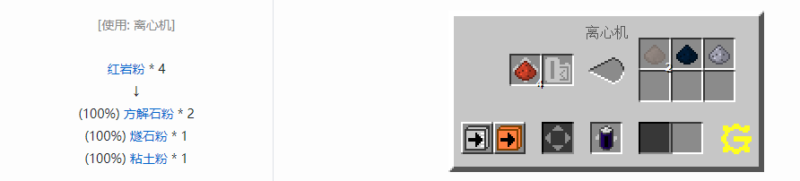 我的世界格雷科技5粉合成表大全