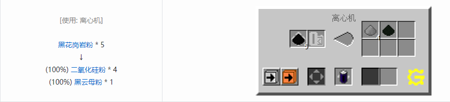 我的世界格雷科技5粉合成表大全