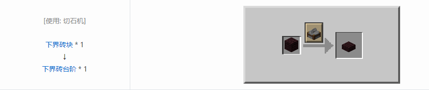 我的世界下界砖台阶怎么做