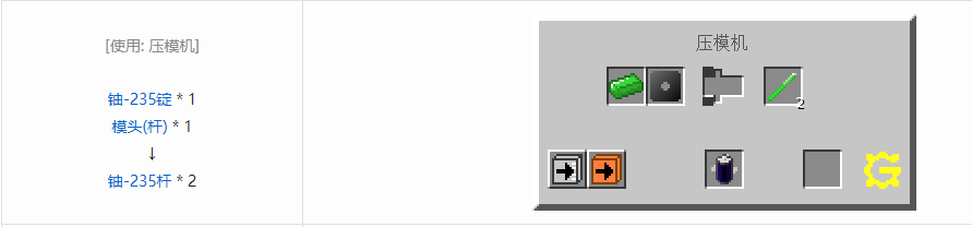 我的世界格雷科技5零碎材料合成表大全