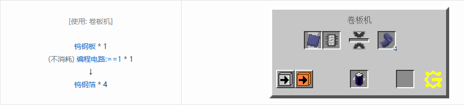 我的世界格雷科技5零碎材料合成表大全