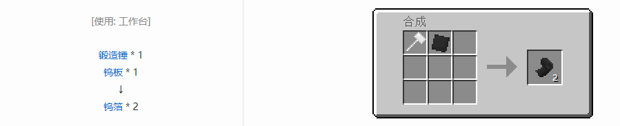 我的世界格雷科技5零碎材料合成表大全