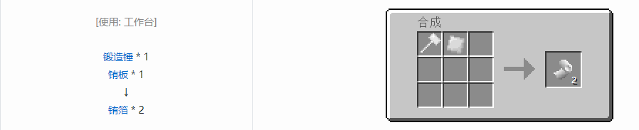 我的世界格雷科技5零碎材料合成表大全