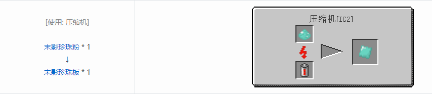 我的世界格雷科技5零碎材料合成表大全