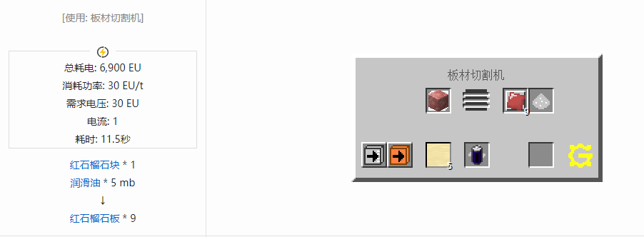 我的世界格雷科技5零碎材料合成表大全
