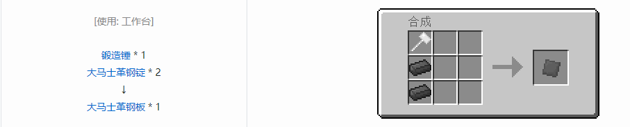 我的世界格雷科技5零碎材料合成表大全