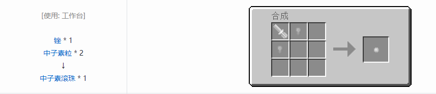 我的世界格雷科技5零碎材料合成表大全