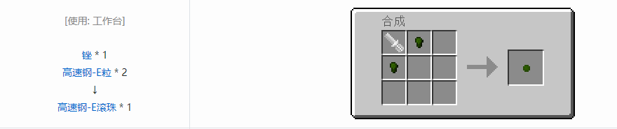 我的世界格雷科技5零碎材料合成表大全