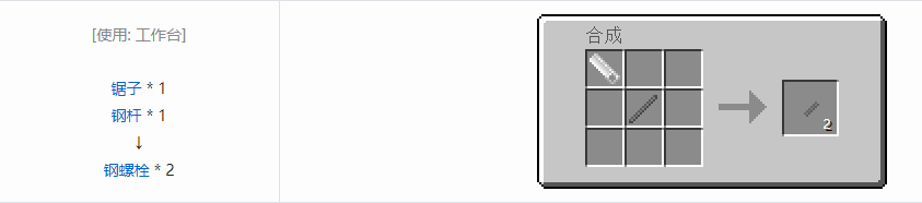 我的世界格雷科技5零碎材料合成表大全