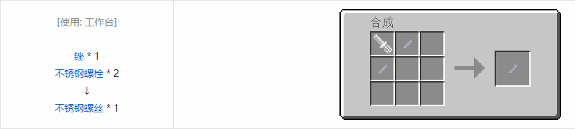 我的世界格雷科技5零碎材料合成表大全