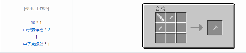 我的世界格雷科技5零碎材料合成表大全