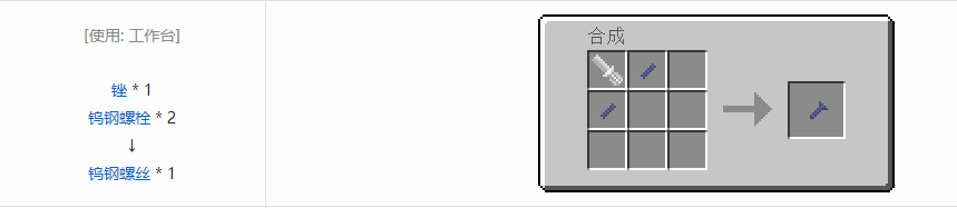 我的世界格雷科技5零碎材料合成表大全