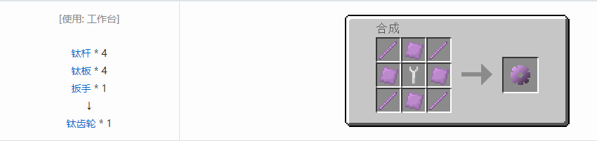 我的世界格雷科技5零碎材料合成表大全