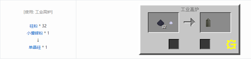 我的世界格雷科技5零碎材料合成表大全