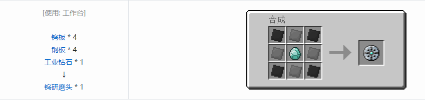 我的世界格雷科技5零碎材料合成表大全