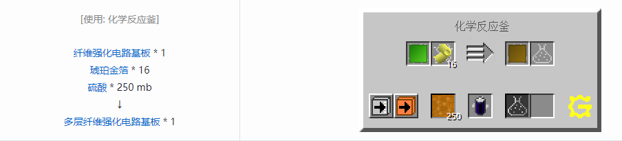 我的世界格雷科技5电路元件合成表大全