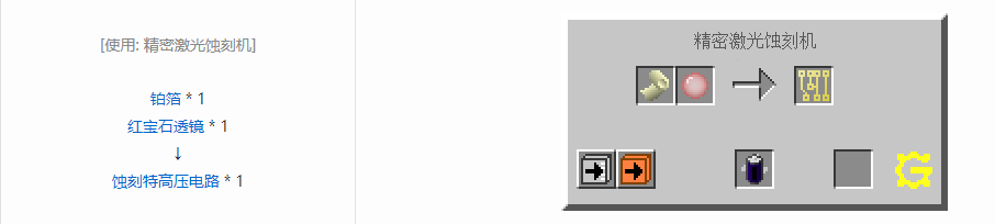 我的世界格雷科技5电路元件合成表大全