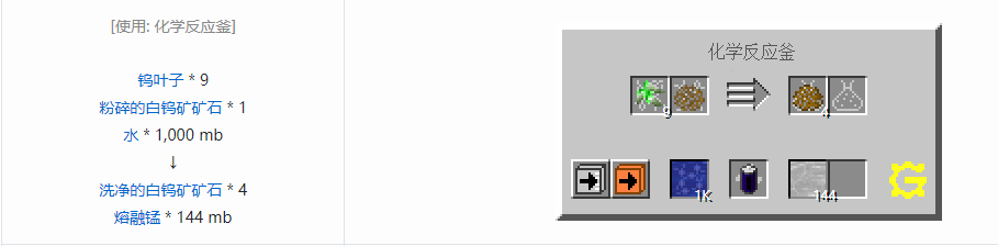 我的世界格雷科技5流体合成表大全