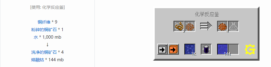 我的世界格雷科技5流体合成表大全