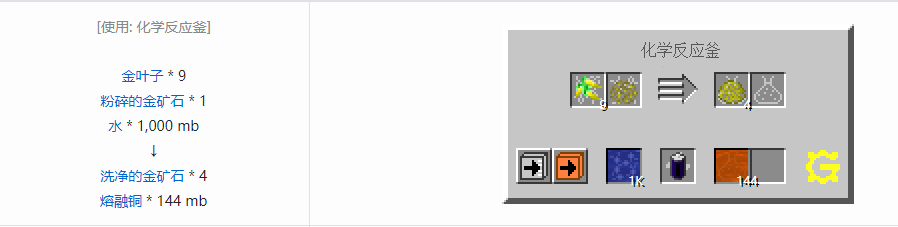 我的世界格雷科技5流体合成表大全