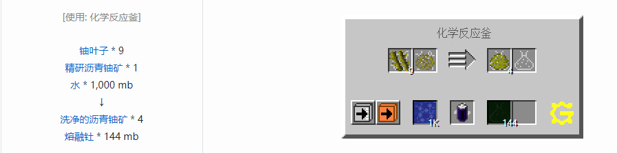 我的世界格雷科技5流体合成表大全