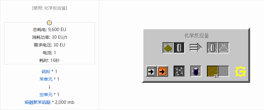 我的世界格雷科技5流体合成表大全