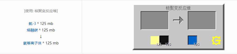 我的世界格雷科技5流体合成表大全