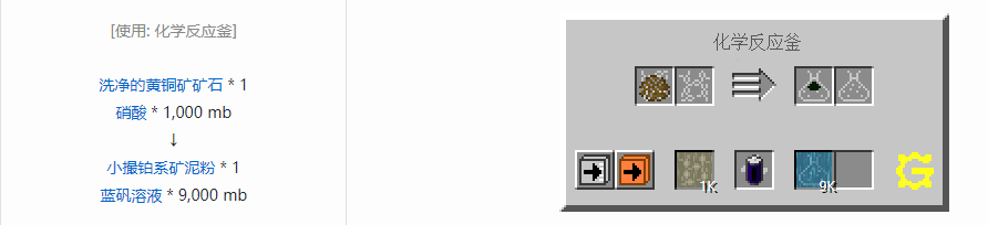我的世界格雷科技5流体合成表大全