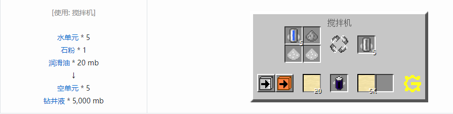 我的世界格雷科技5流体合成表大全