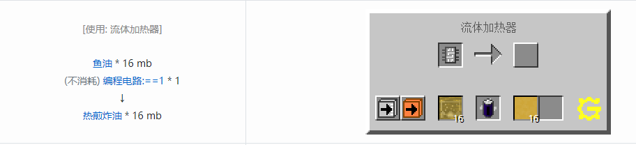 我的世界格雷科技5流体合成表大全