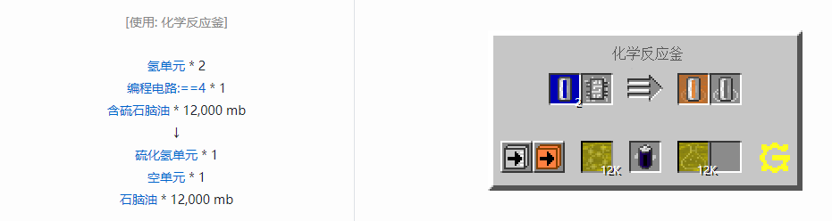 我的世界格雷科技5流体合成表大全