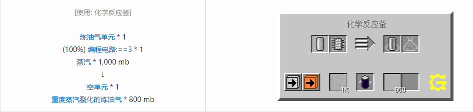 我的世界格雷科技5流体合成表大全